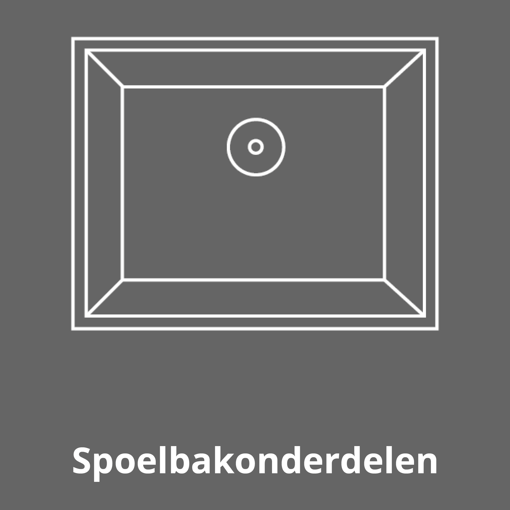 spoelbak onderdelen 